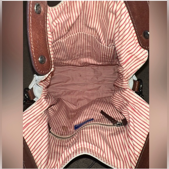 Burberry Leather Handbag (missing crossbody belt) - Picture 2 of 10